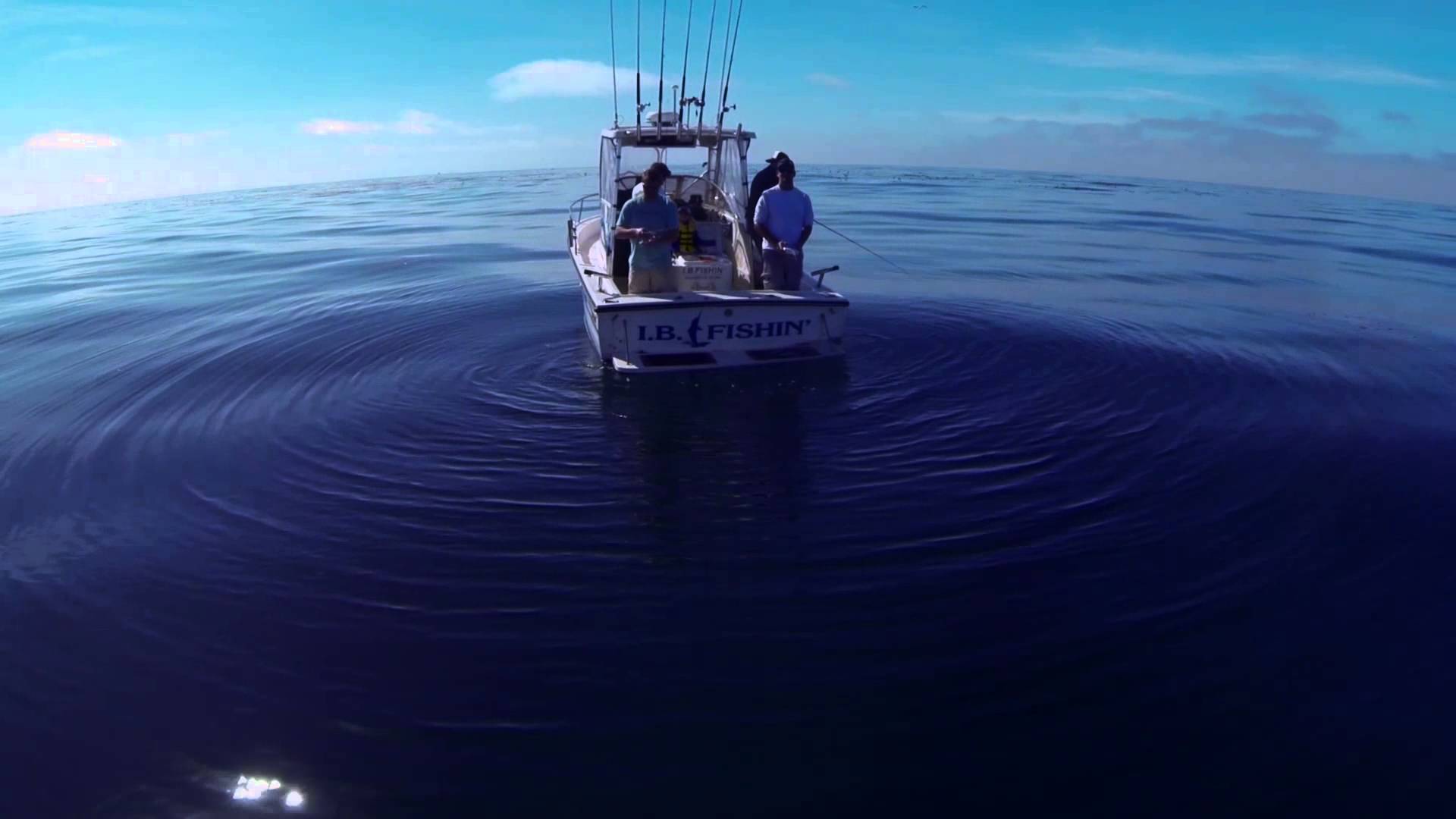 Deep Sea Fishing Aerial test with DJI Phantom and GoPro - YouTube
