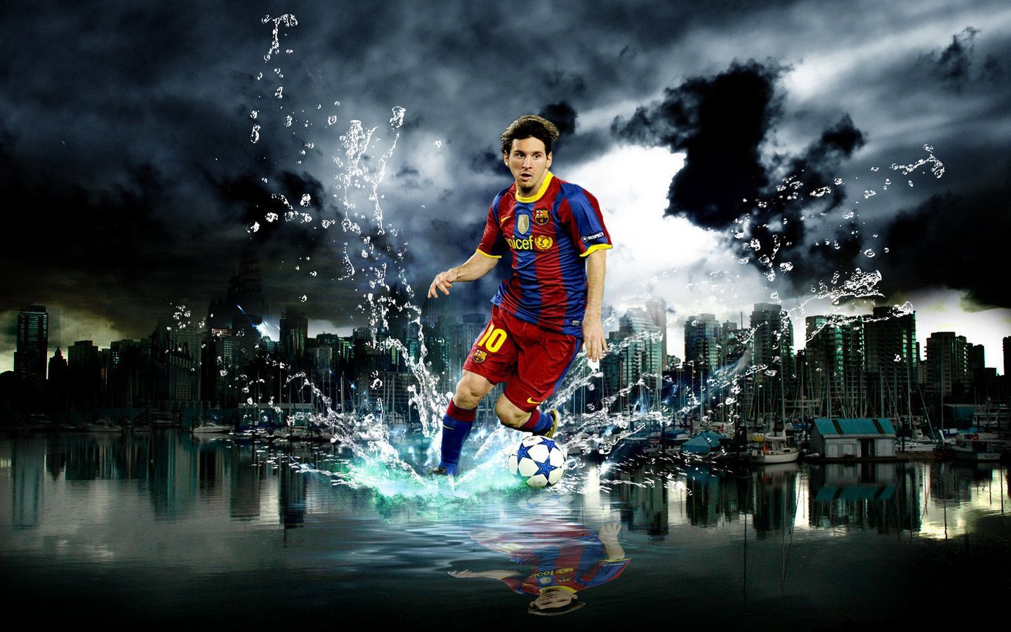 Lionel Messi Best Football Wallpaper For Deskt #10881 Wallpaper ...