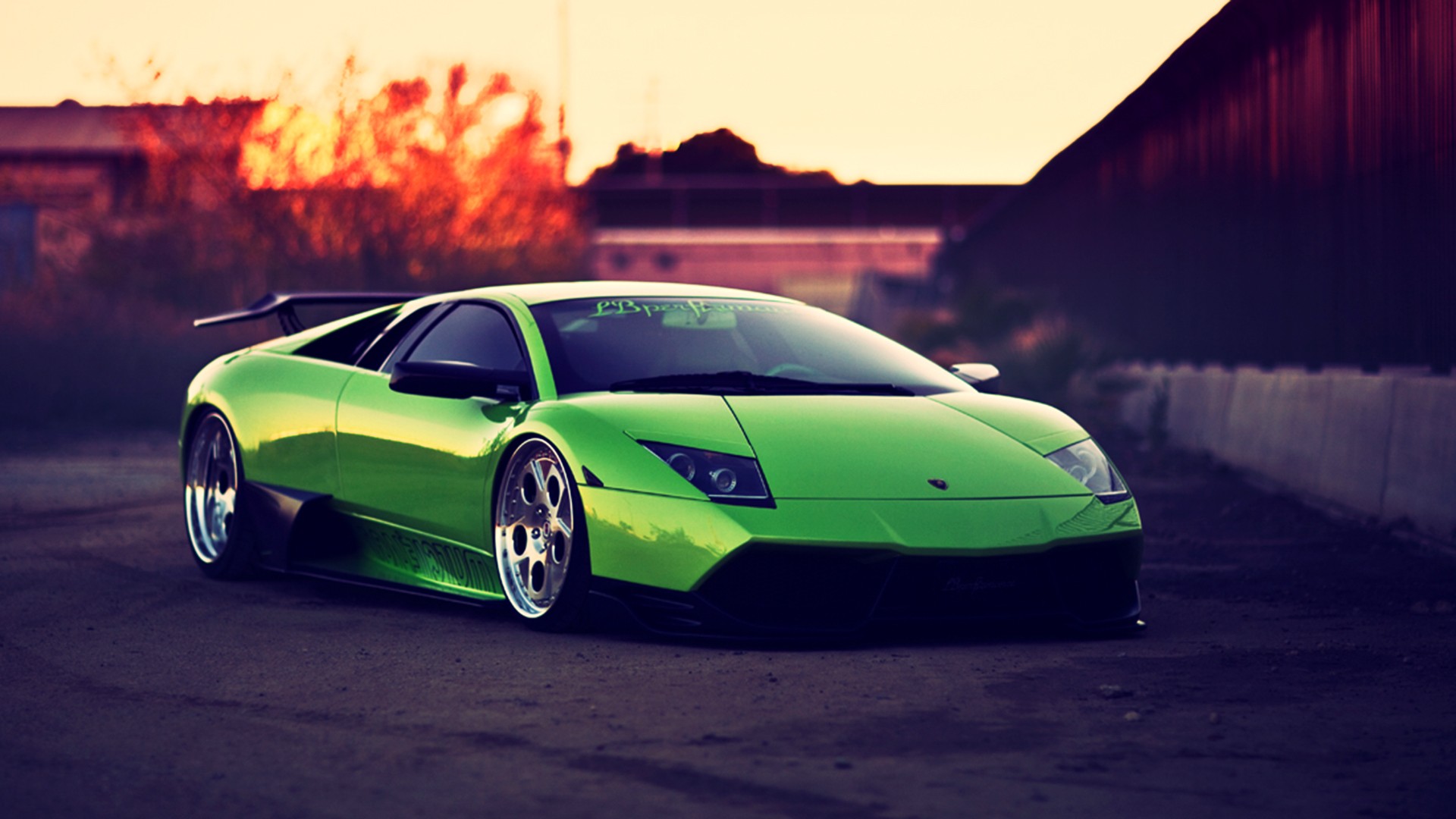 Green Lamborghini Hd Wallpaper - johnywheels.com
