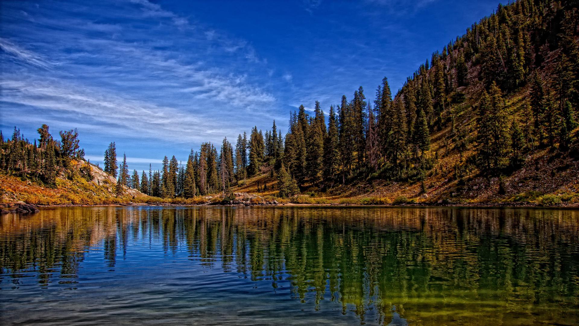 Magnificent lakescape hdr - - High Quality and other