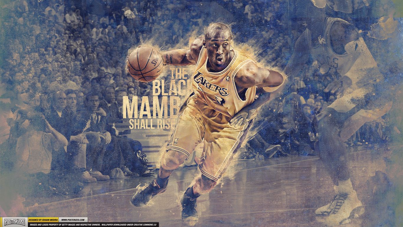 Kobe Bryant “Black Mamba” Wallpaper | Posterizes | The Magazine
