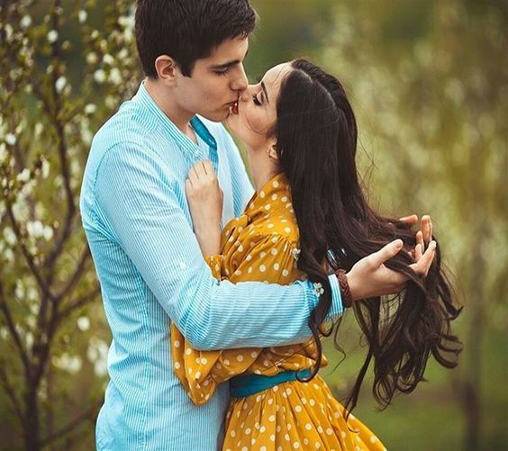 True Love Couple Girl Boy Hair Lips Kiss Romance Beauty Photo ...