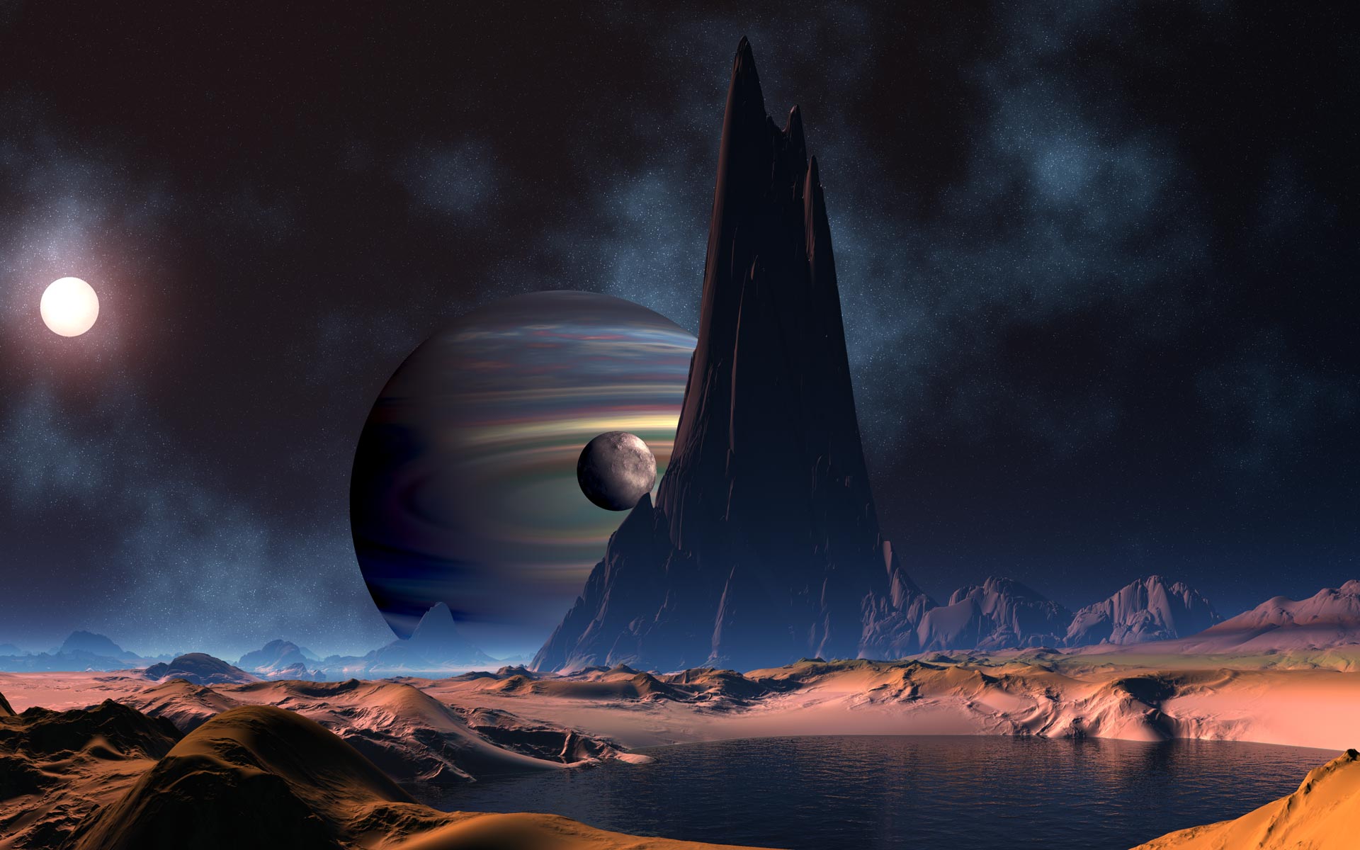 Desktop pictures of space and planets wallpaper