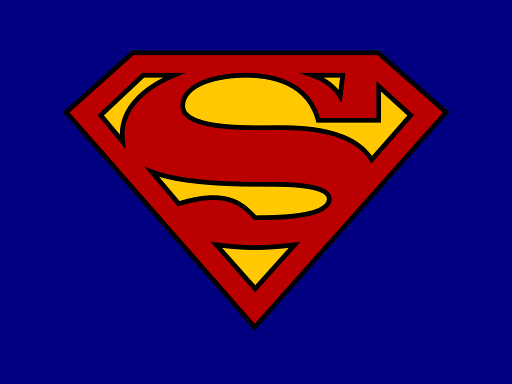 Blank Superman Logo Black And White Printable superman logo Logo