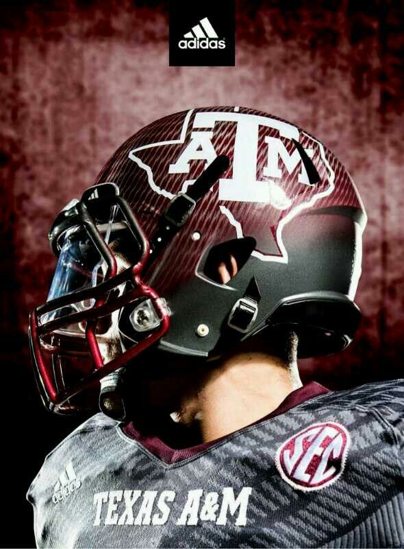 Johnny Football and the new Texas A&M helmet College Football