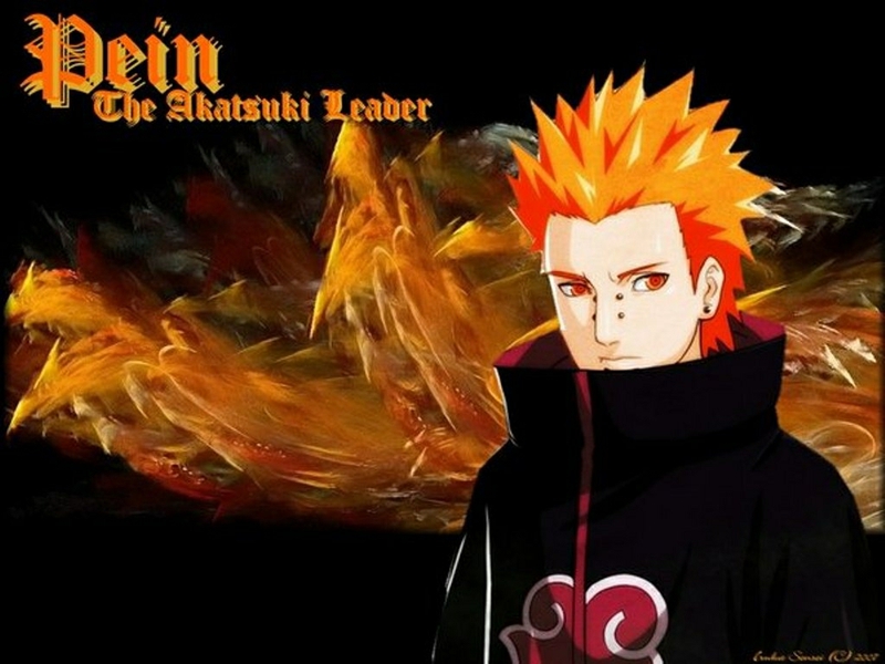 Clouds of fear, enemy, naruto, clouds, akatsuki, flag, HD