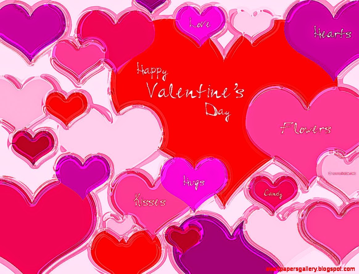 Valentine Hearts Desktop Wallpaper | Wallpapers Gallery