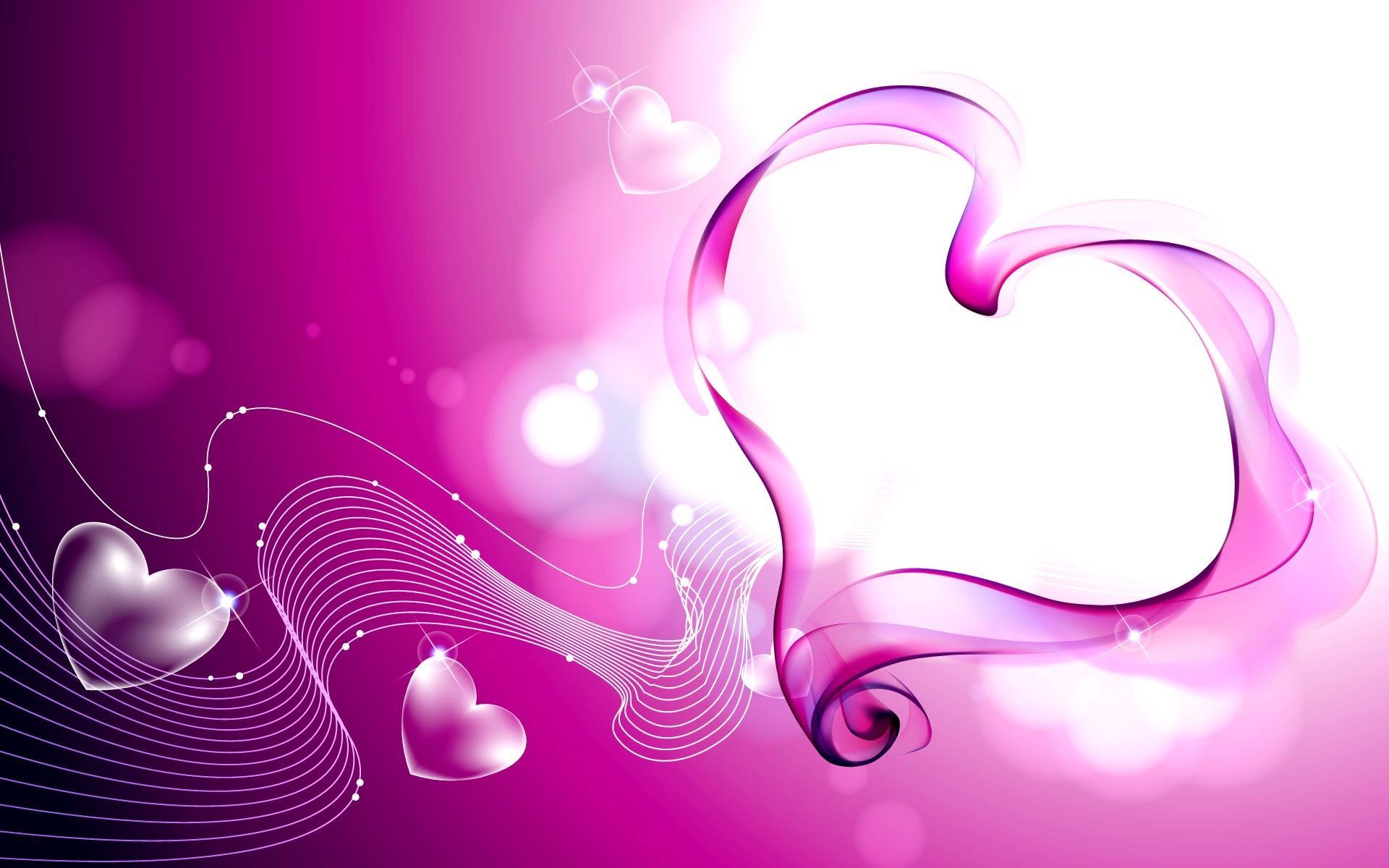 Desktop Wallpaper Valentine Purple Heart photos of Free Desktop ...
