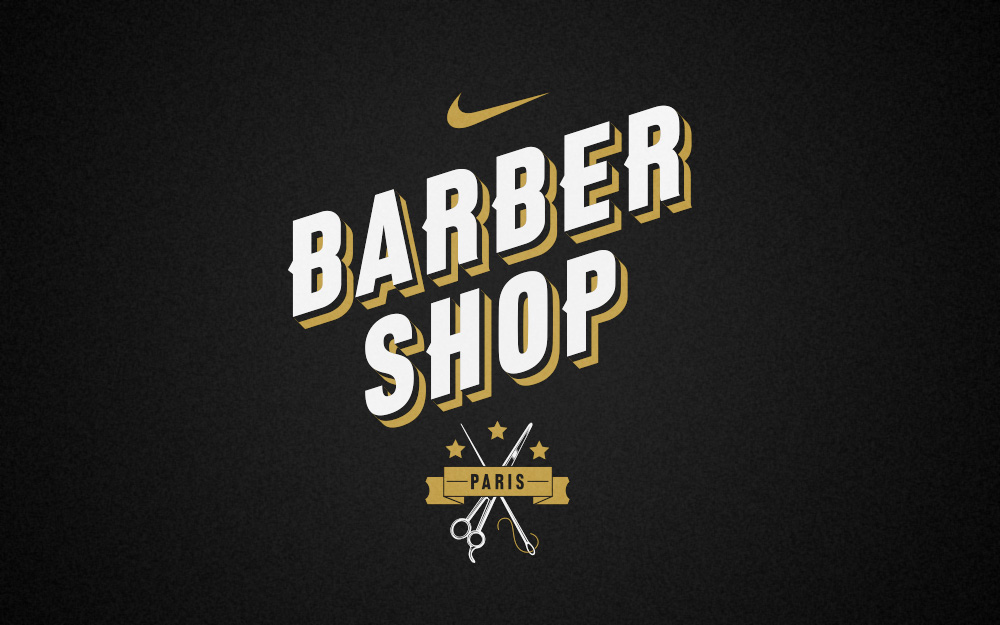 Nike Barber Shop — - Colin Cornwell — Design & Art Direction