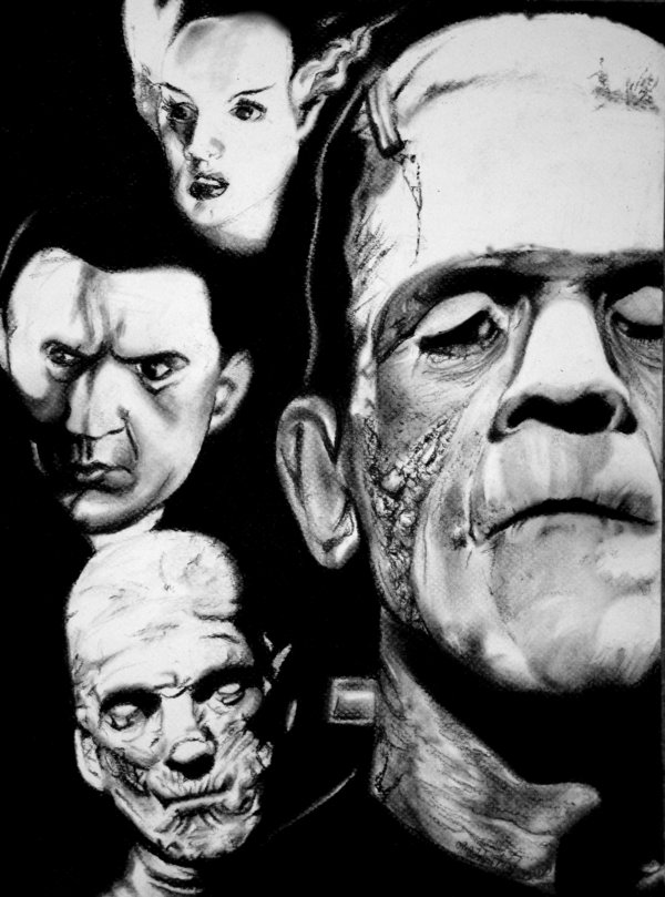 The Universal Monsters by vibog-3 on DeviantArt
