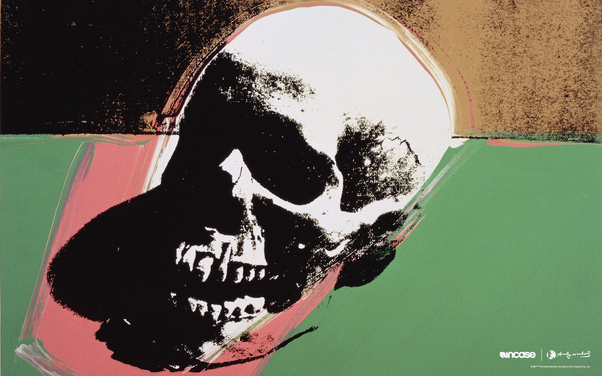 Andy Warhol Skull Drawing HD wallpaper,digital / artwork HD