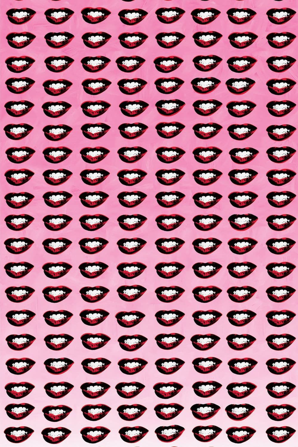 Contemporary wallpaper / patterned / printed - MARILYN'S LIPS by ...