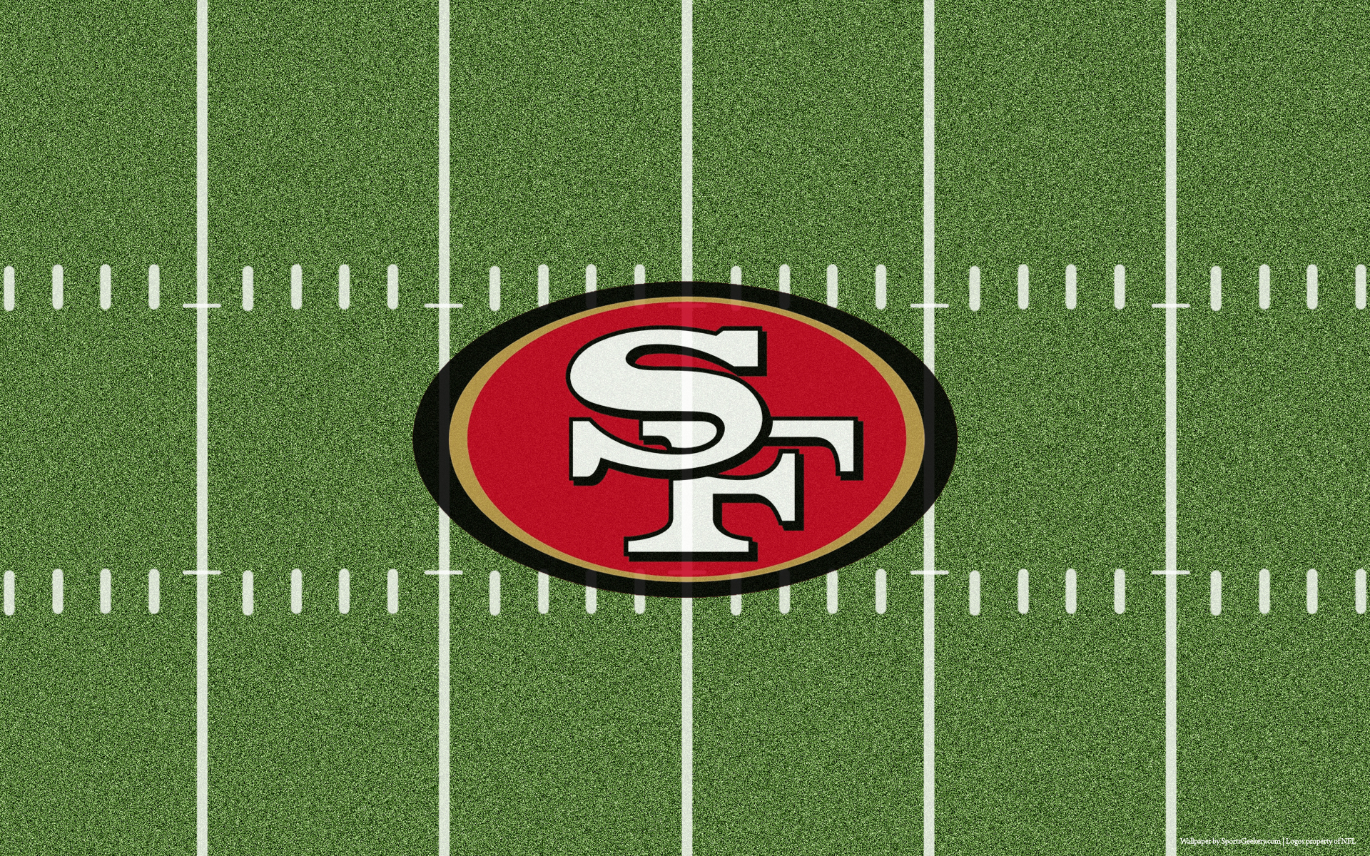 American Football Field San Francisco 49ers Collection Sports ...