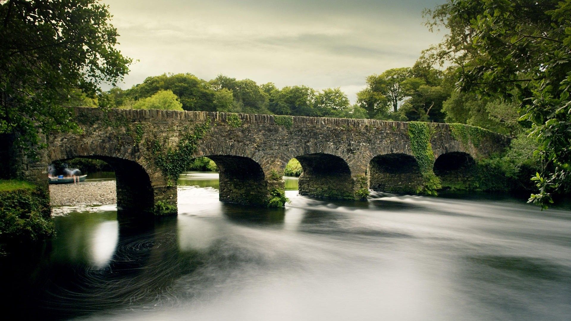 Stone Bridge In Killarney National Park, Ireland HD Glamorous ...