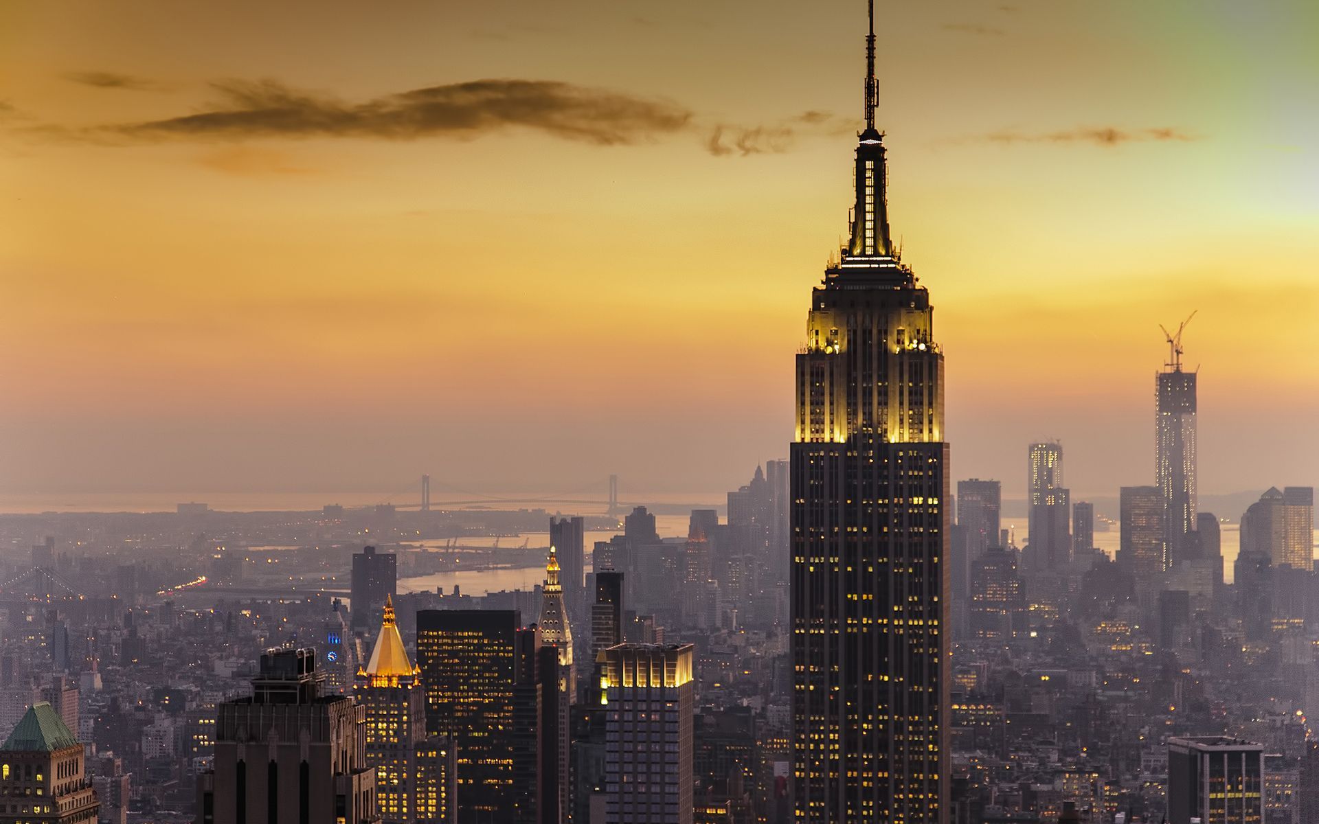 New york city sunset Wallpapers | Pictures