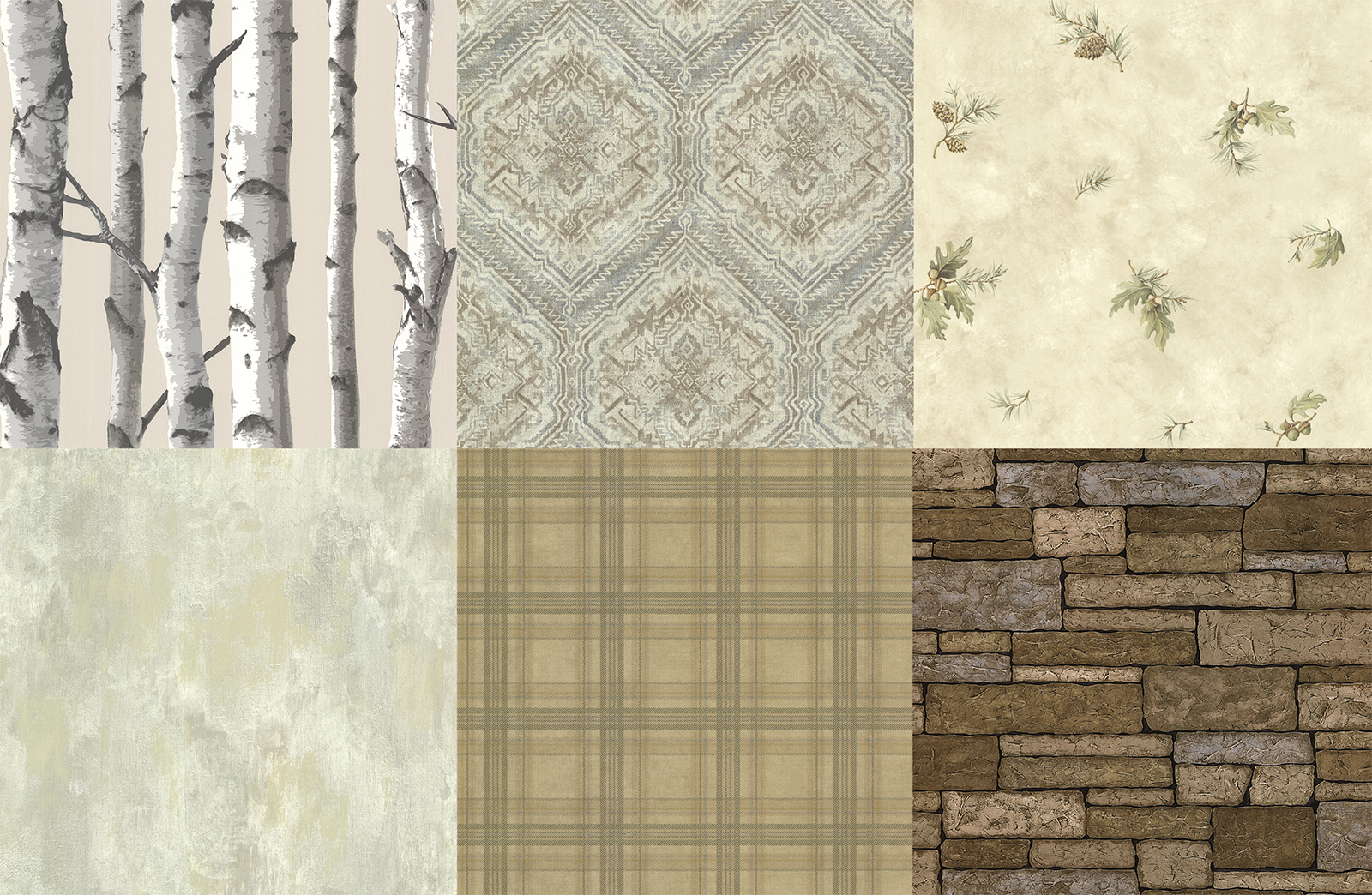Echo Lake Lodge Collection | Brewster Wallcovering Blog