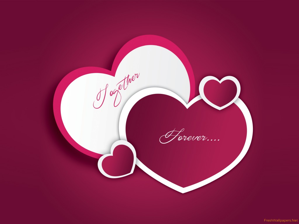 TOGETHER FOREVER VALENTINE DAY wallpapers | Freshwallpapers