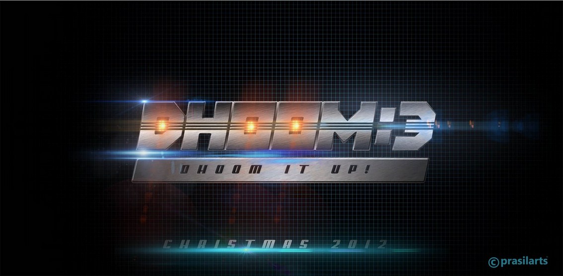 Dhoom 3 Logos and Backgrounds