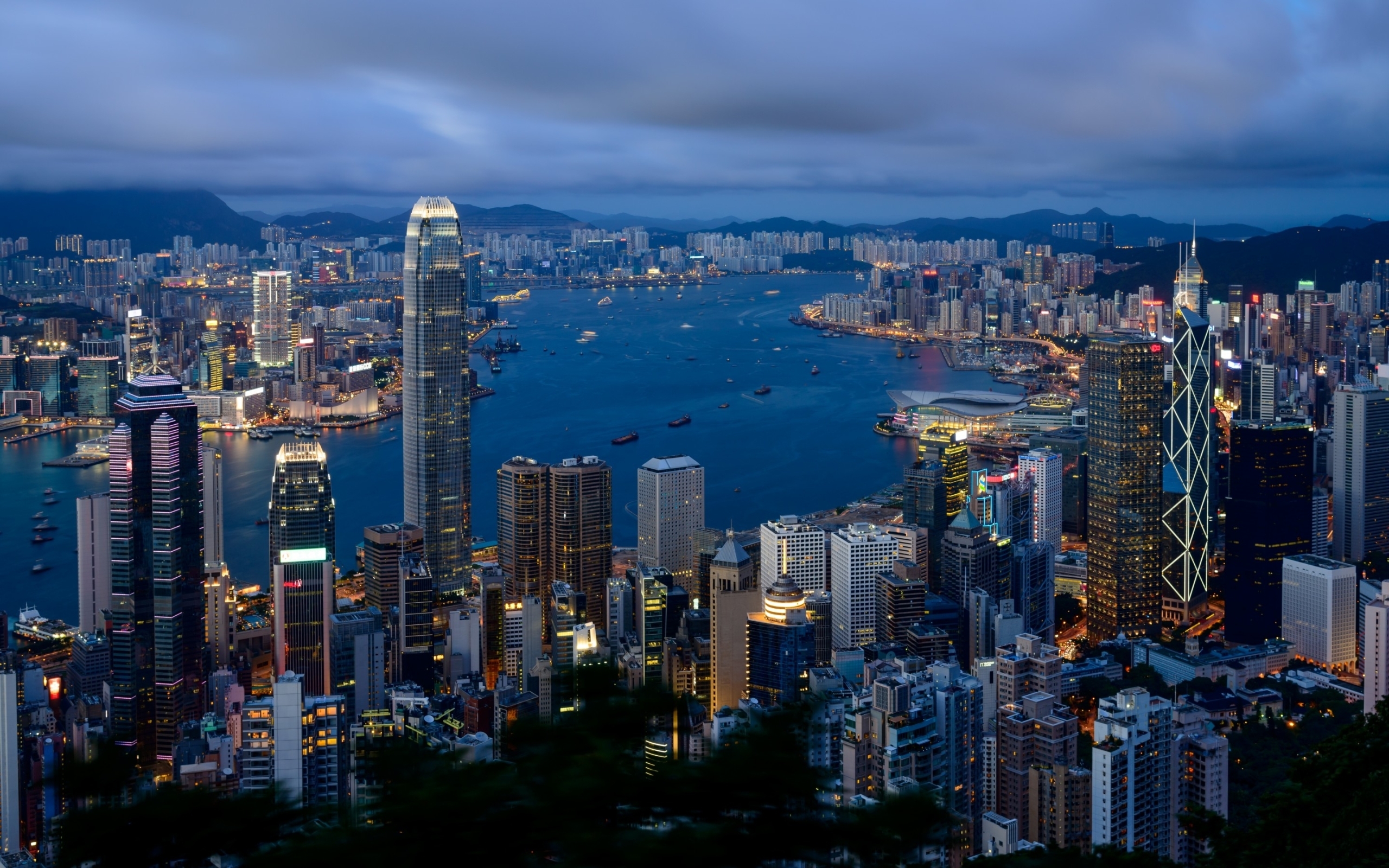 Hong Kong City View Mac Wallpaper Download | Free Mac Wallpapers ...