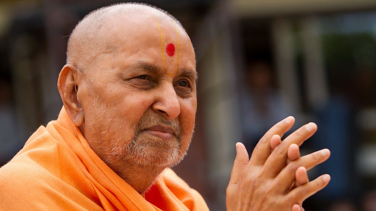 Full Screen and High Resolution Pramukh Swami HD wallpapers - New