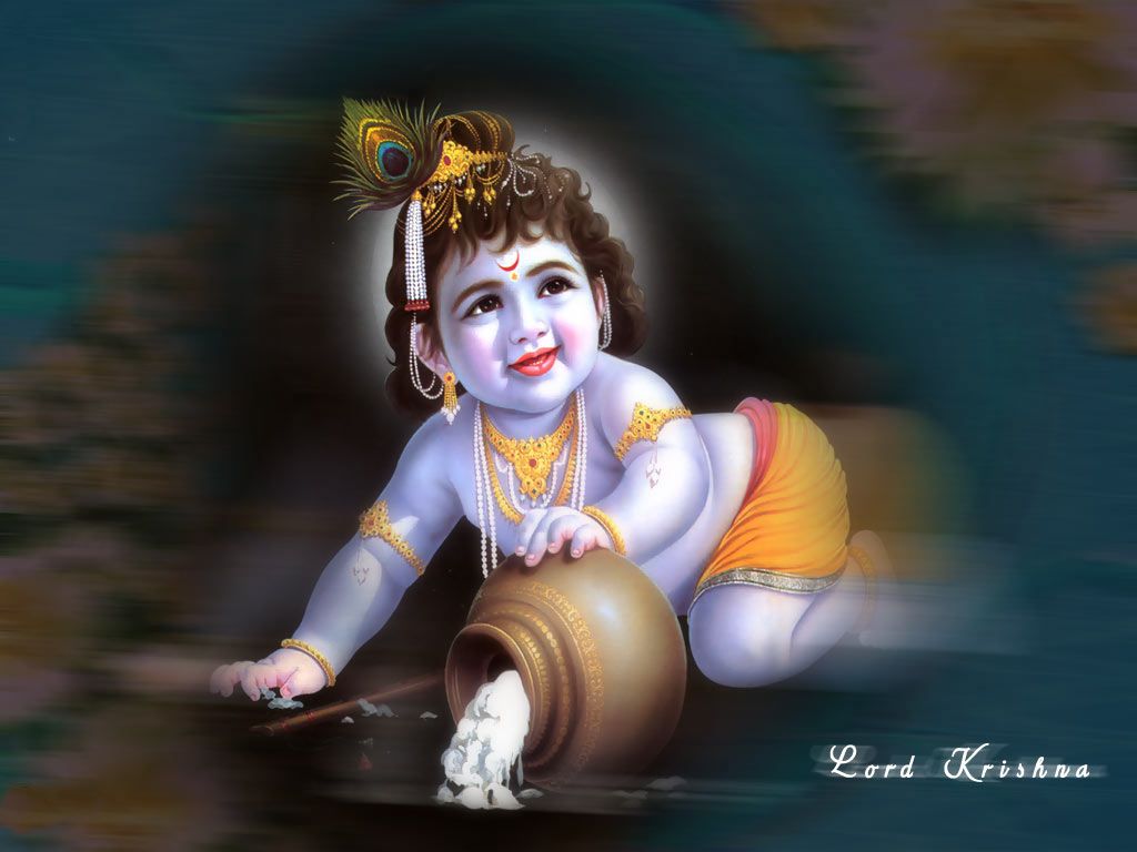 baby krishna wallpapers free download