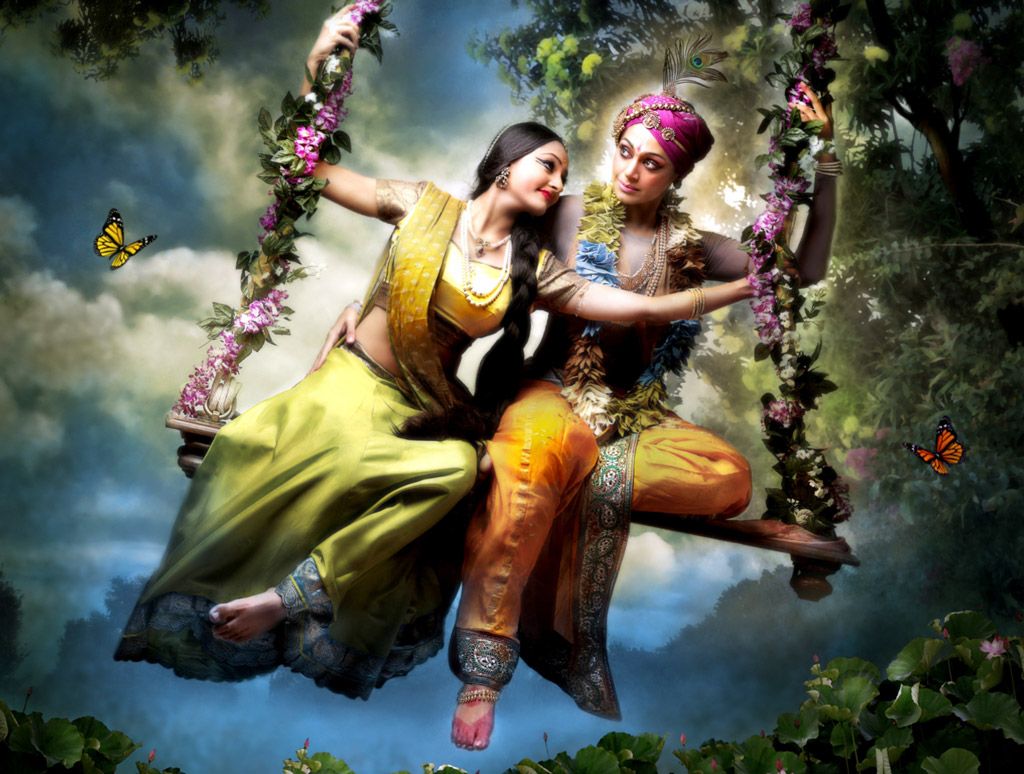 Radha Krishna Love HD Wallpaper