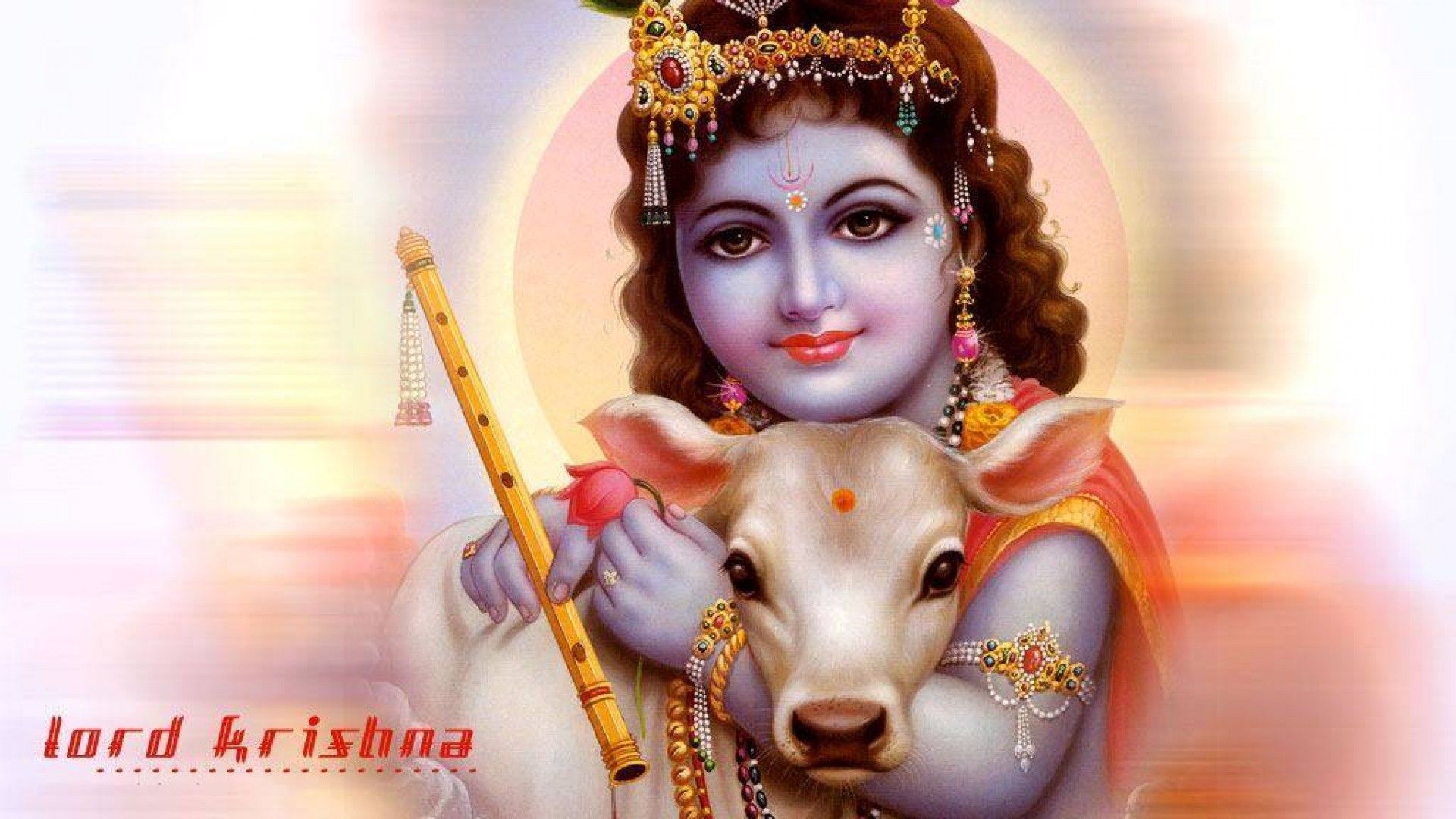 1920x1080 Lord Krishna God Krishna Hd Wallpaper