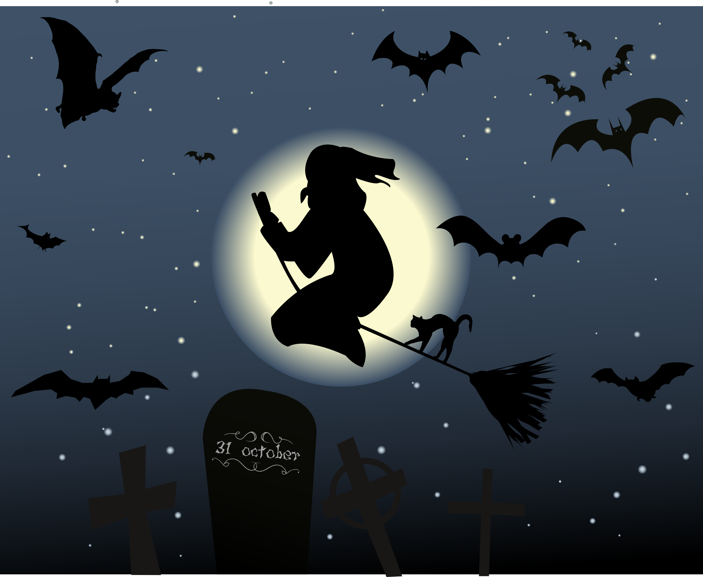 Clipart - Halloween Background