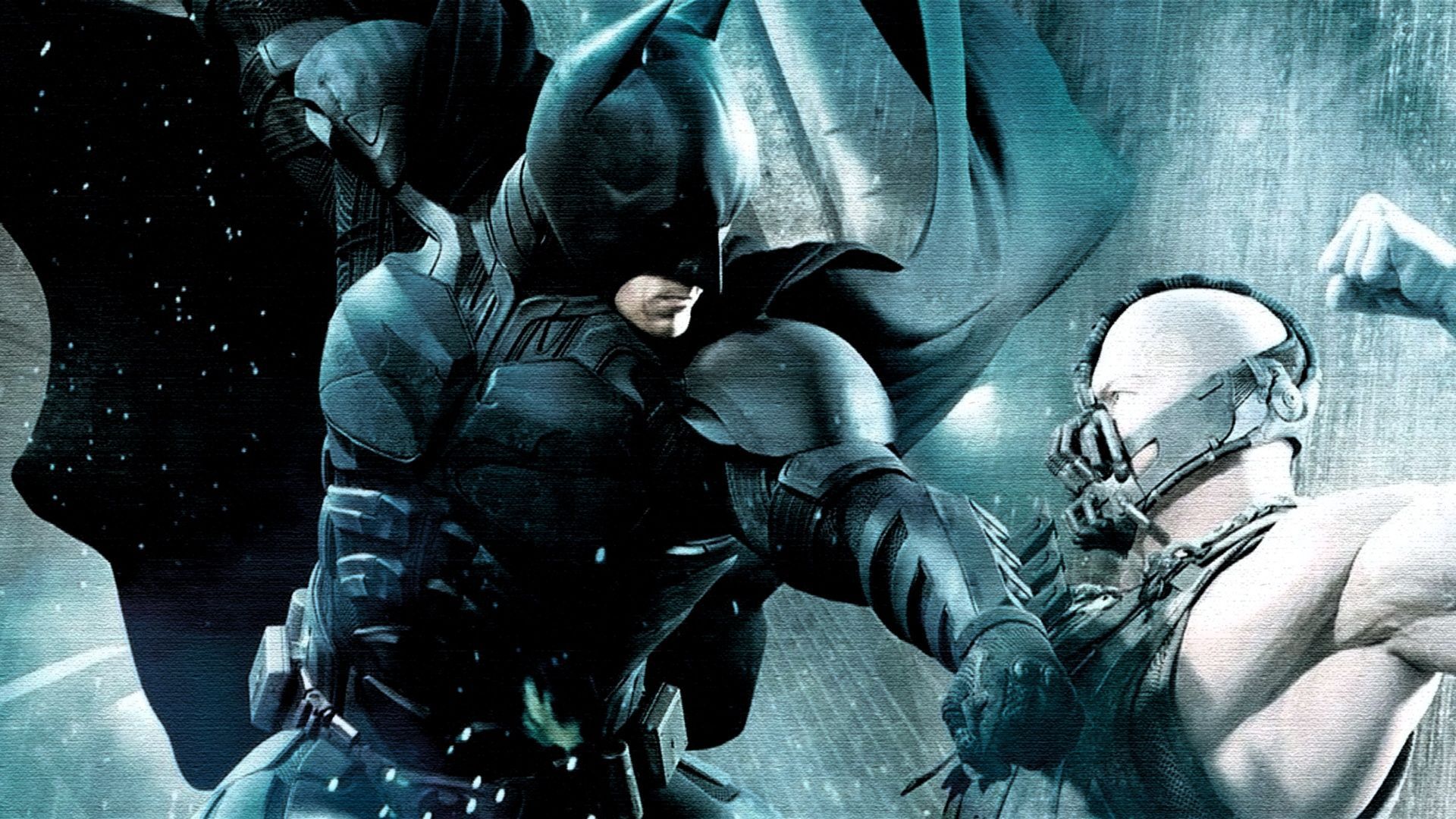Batman Bane Fight Wallpapers HD Backgrounds