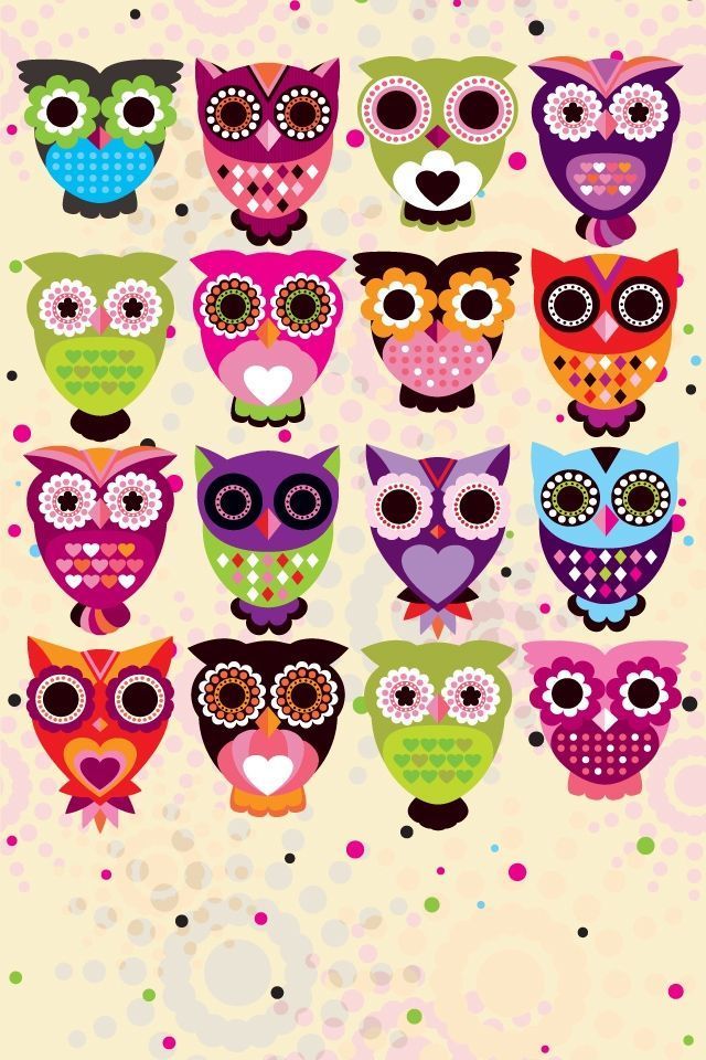 Home screen owl wallpaper | Cute Cartoons | Pinterest | Owl ...