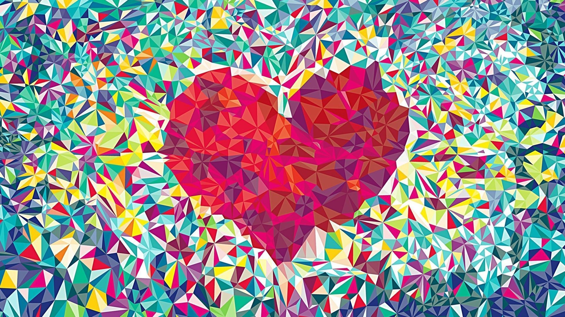 Gallery for - cool heart backgrounds