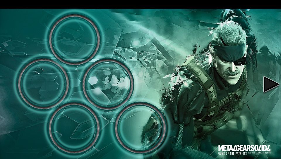 Metal Gear Solid 4 PS Vita Wallpapers - Free PS Vita Themes and other