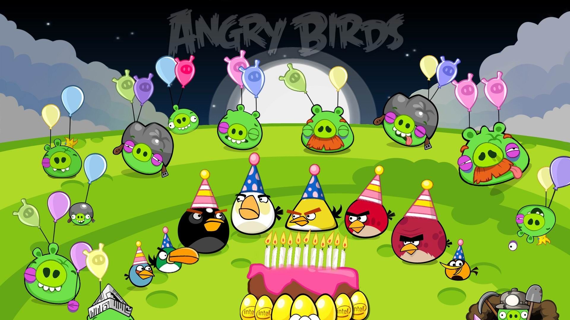 Angry Birds Birt ay, 1920x1080 HD Wallpaper and FREE Stock Photo