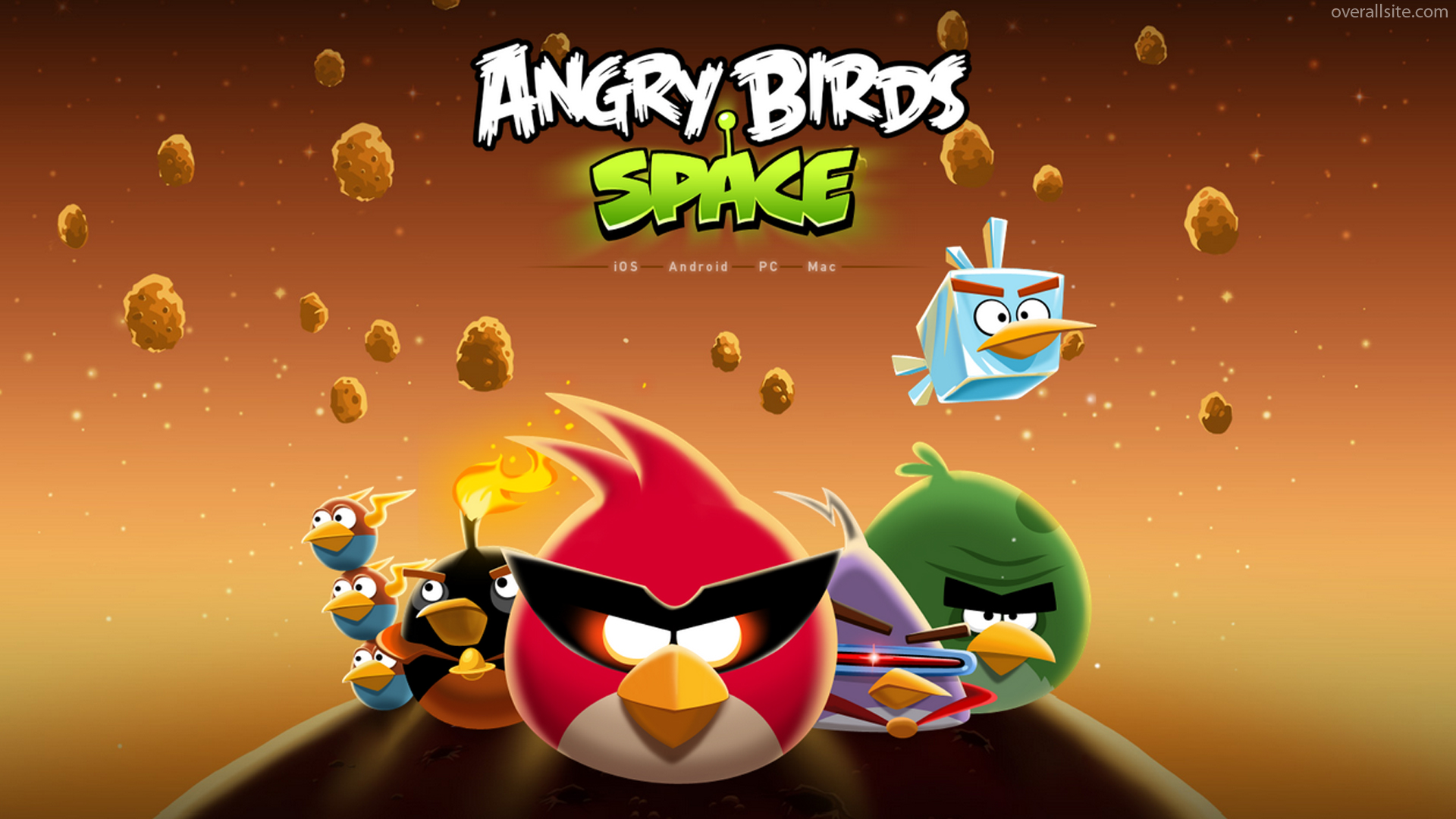 Mobile Angry Birds Space More Overallsite Wallpaper | HD ...