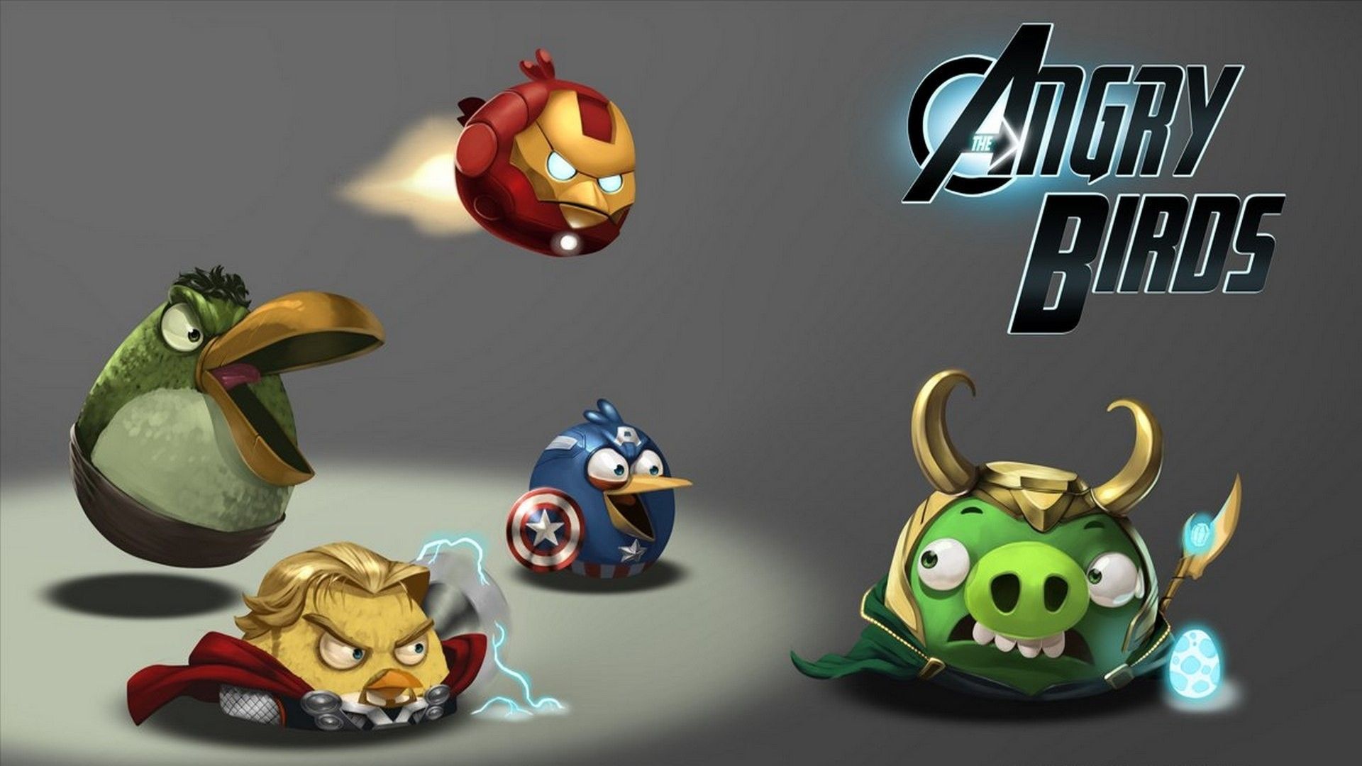 Download Angry Birds Avengers Wallpaper 1920x1080 | Full HD Wallpapers