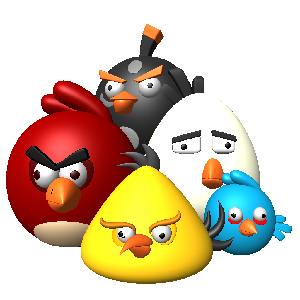 Angry Birds HD Wallpaper Image for Desktop - Cartoons Wallpapers