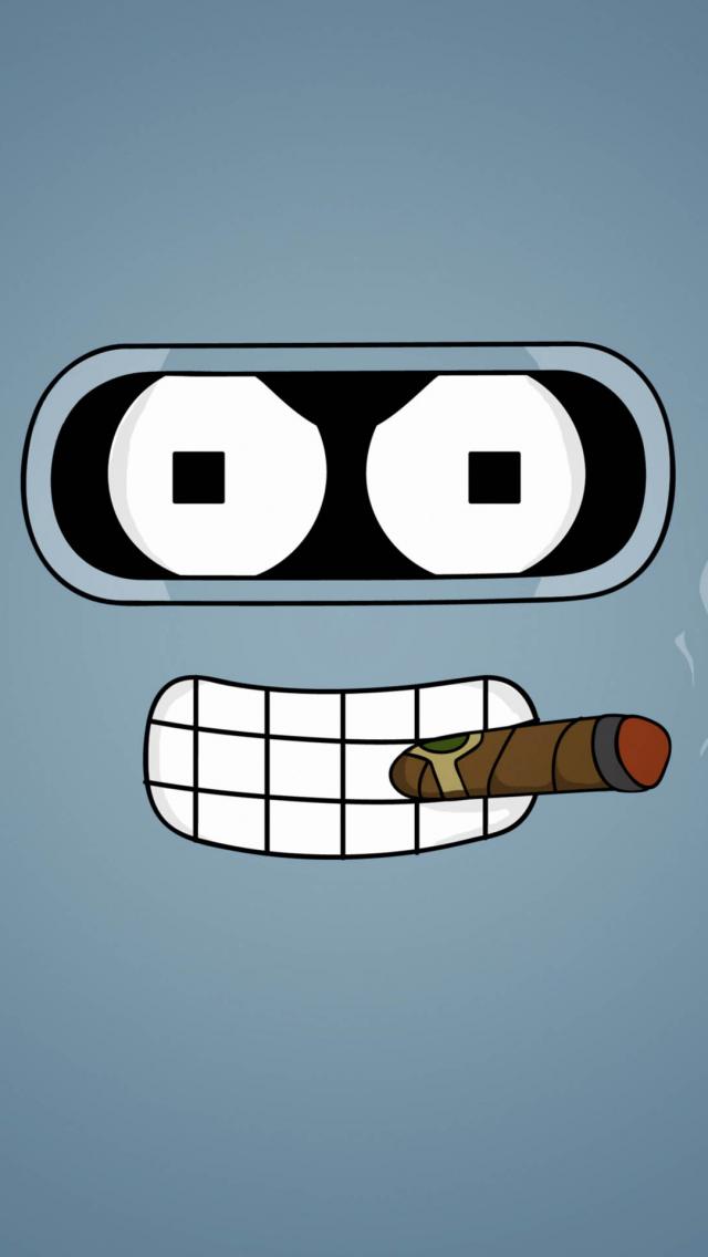 Bender Futurama iPhone 5 Wallpaper / iPod Wallpaper HD - Free Download
