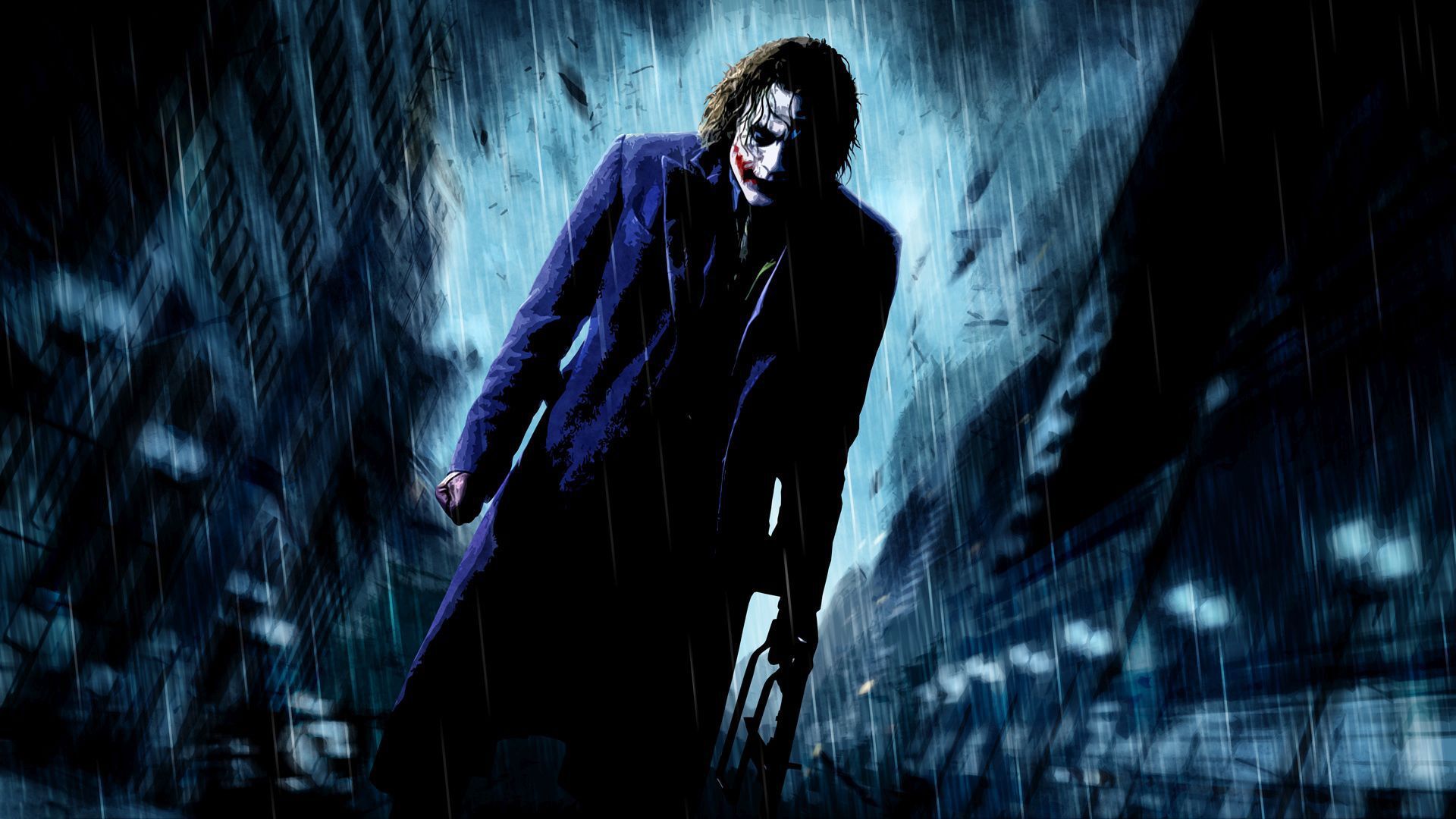 Joker Heath Ledger Why So Serious - wallpaper.