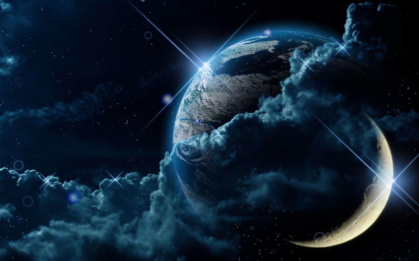 Download Fantasy Mysterious Space Free Wallpaper 1440x900 Full