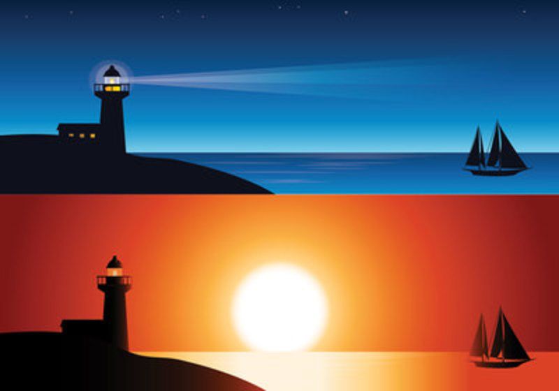Lighthouse Night Free Vector Art - (680 Free Downloads)