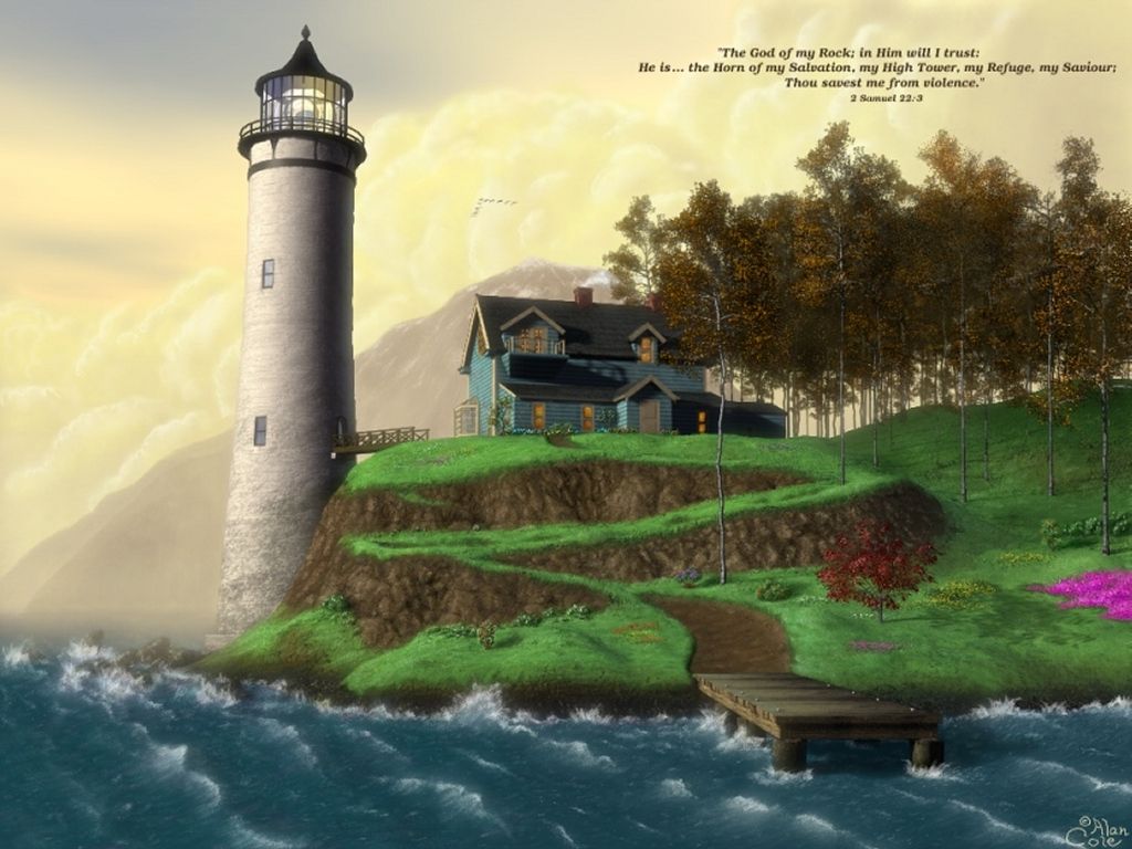 My Free Wallpapers - Artistic Wallpaper : Lighthouse