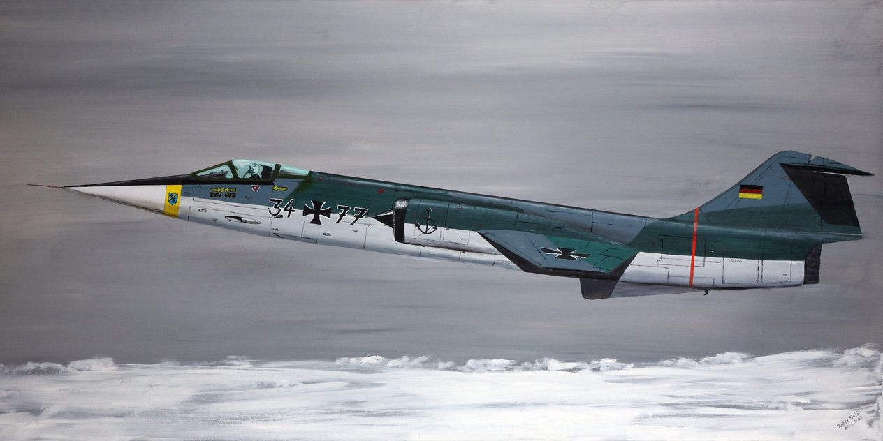 F-104 'Starfighter' by KutaySahin on DeviantArt