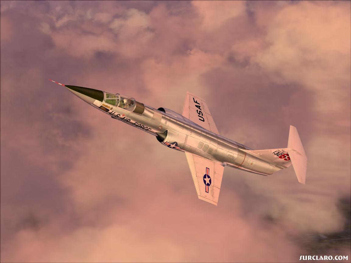 FS2004 | F104 (13274) - SurClaro Flight Simulator