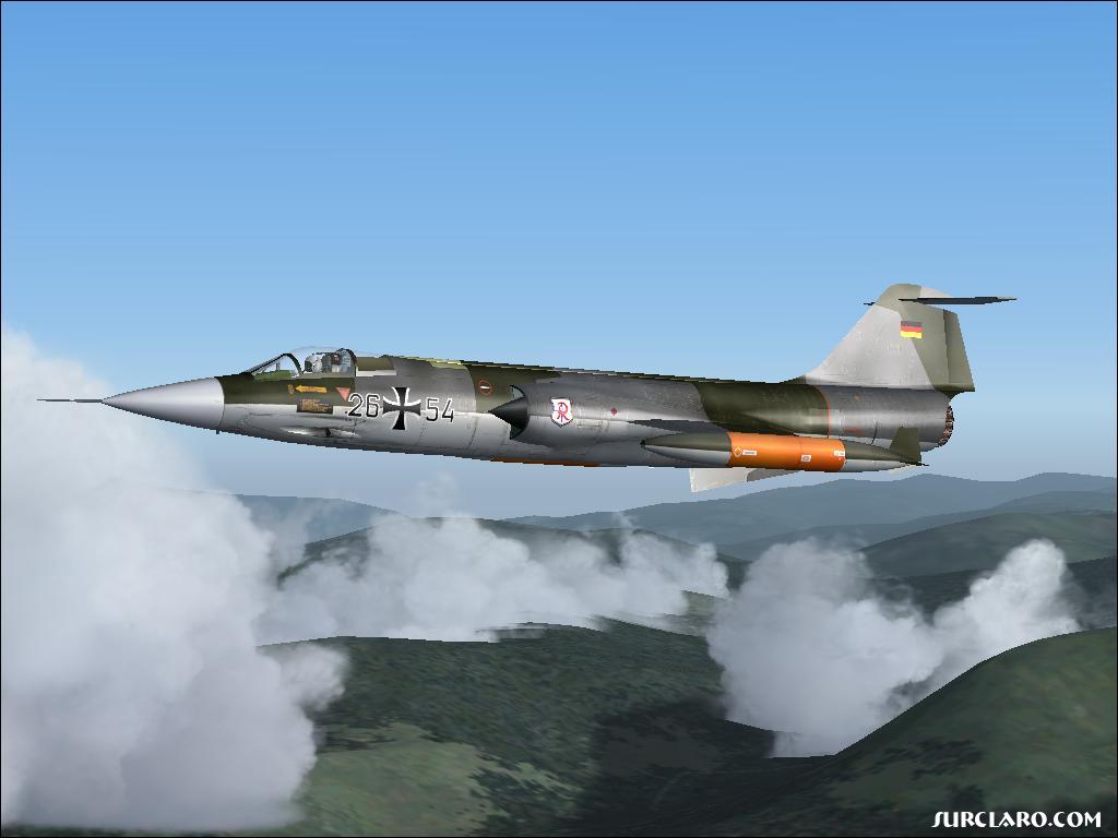 FS2004 | Gaf F104 (5118) - SurClaro Flight Simulator