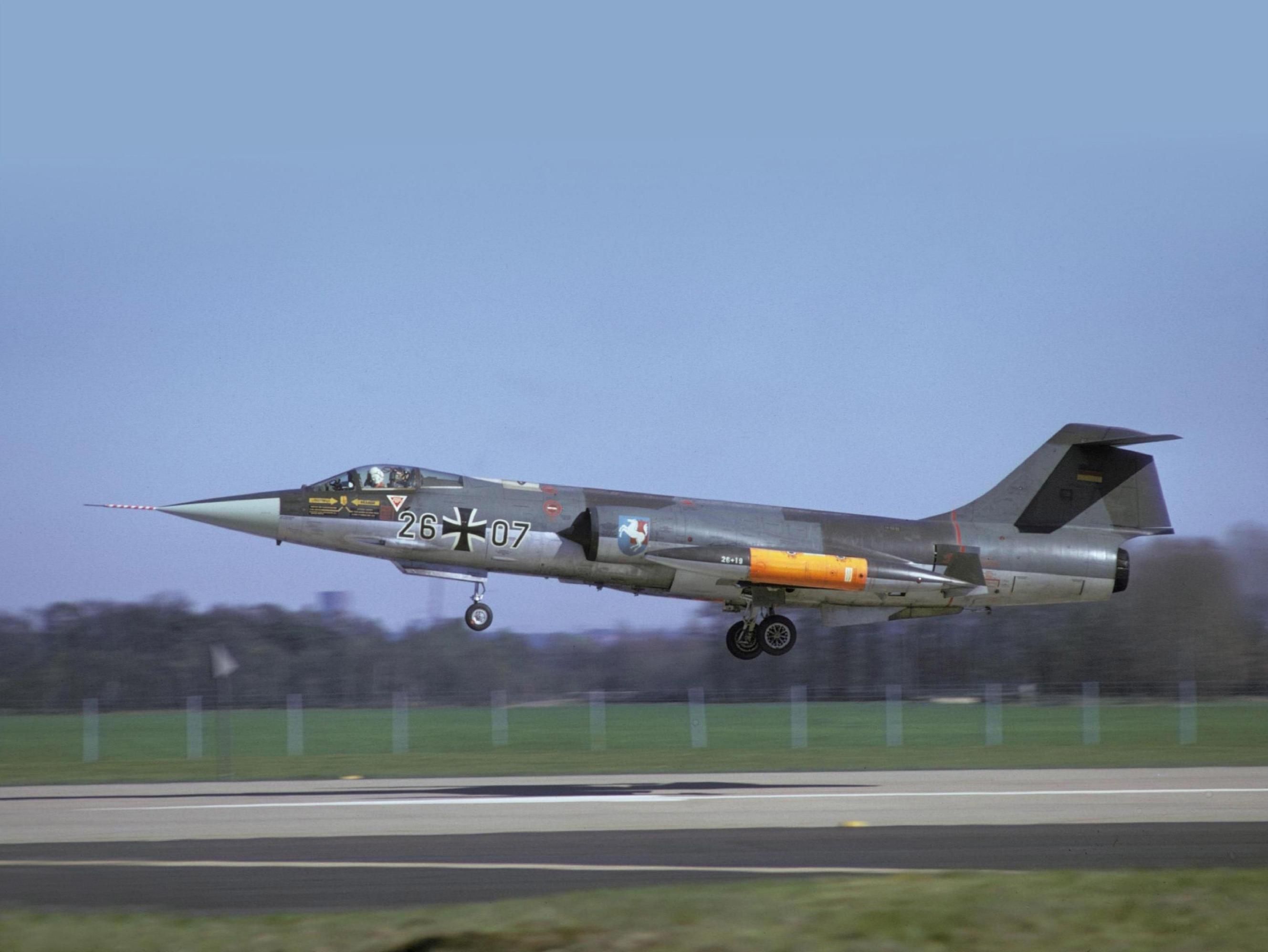 Wallpapers Airplane F-104G 1987 Aviation Image #225685 Download
