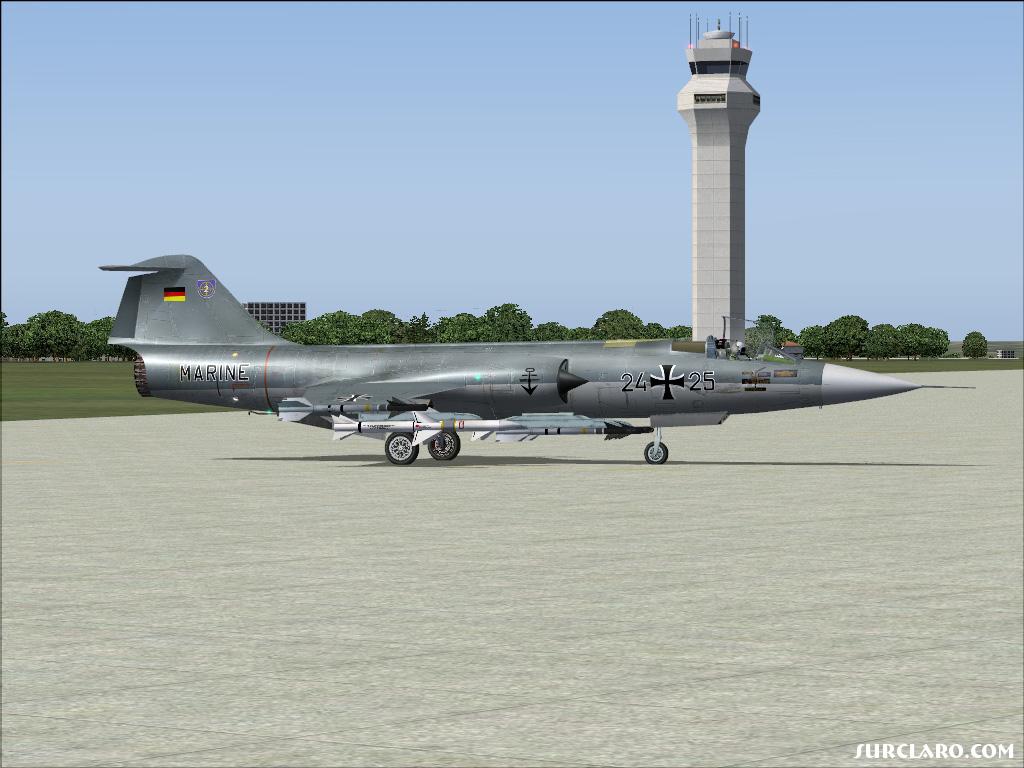 FS2004 | F-104 Starfighter (7135) - SurClaro Flight Simulator