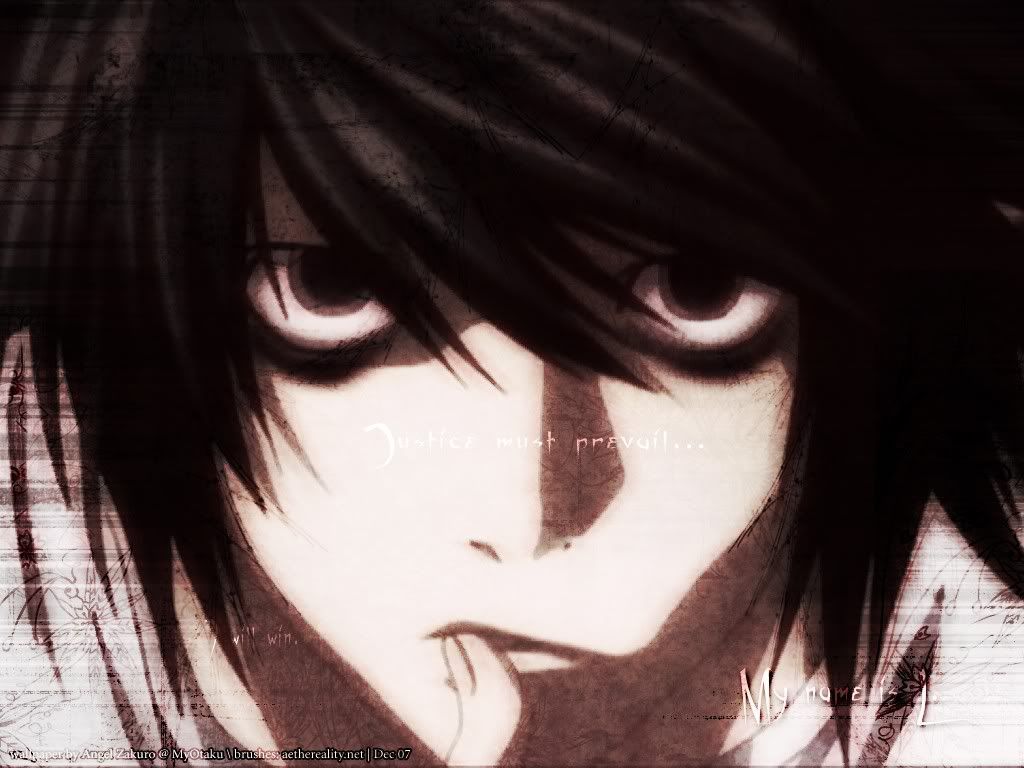 L Lawliet - DEATH NOTE - Zerochan Anime Image Board