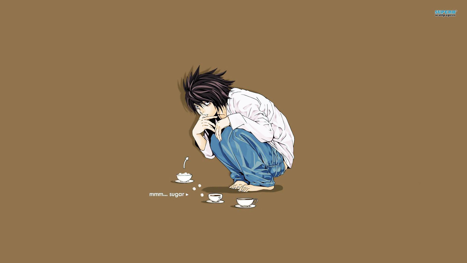 L - Death Note wallpaper - Anime wallpapers - #13680