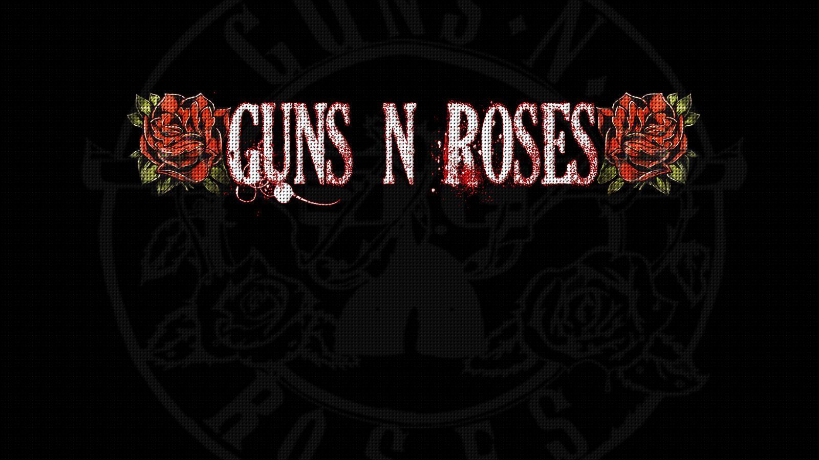 Guns N Roses heavy metal hard rock bands groups album cover logo