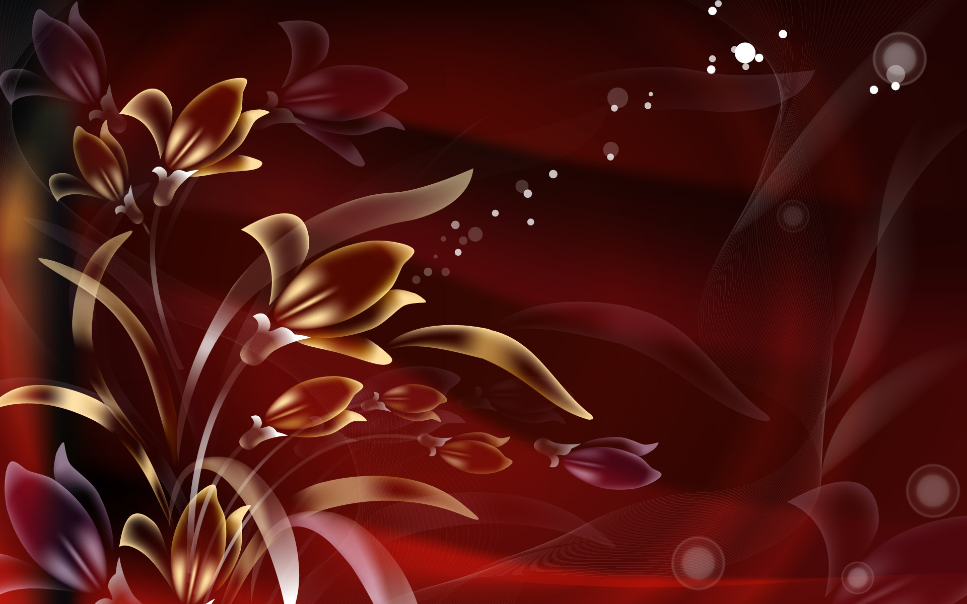 Red Flower Background wallpaper - 832133